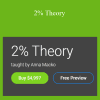 Anna Macko - 2% Theory