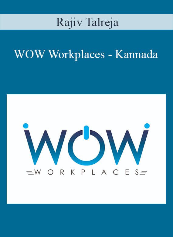 Rajiv Talreja - WOW Workplaces - Kannada