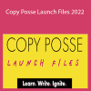 Alex Cattoni - Copy Posse Launch Files 2022