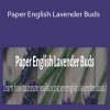 Janita Court - Paper English Lavender Buds