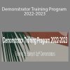 Kylie and Bruno Bertucci - Demonstrator Training Program 2022-2023