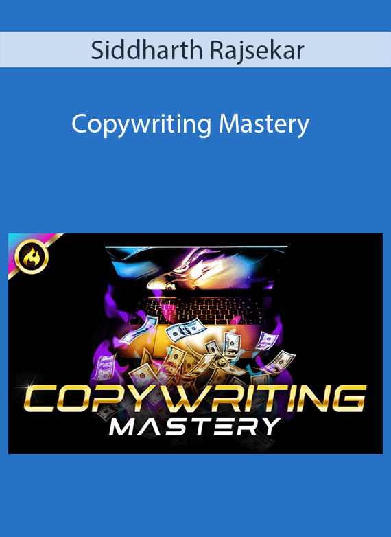 Siddharth Rajsekar - Copywriting Mastery