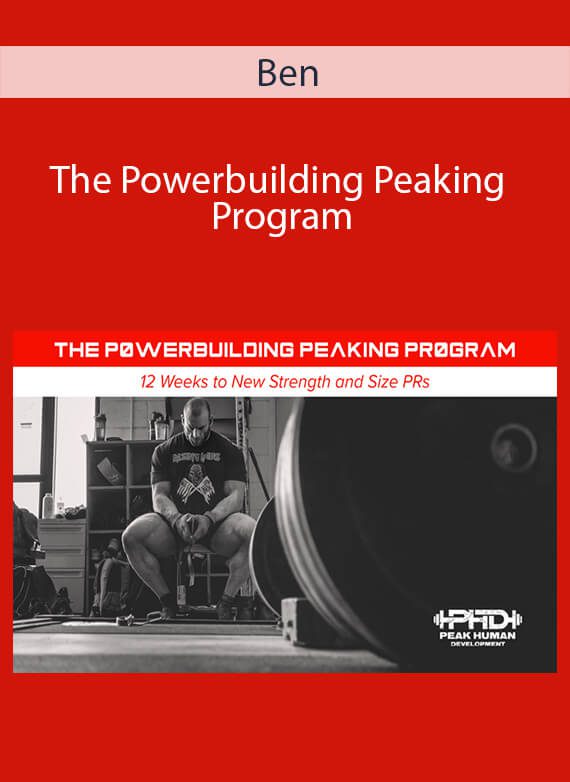 Ben - The Powerbuilding Peaking Program