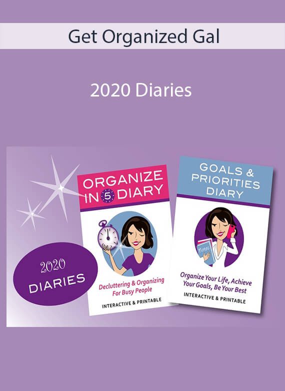 Get Organized Gal - 2020 Diaries