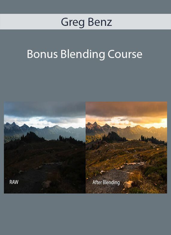 Greg Benz - Bonus Blending Course