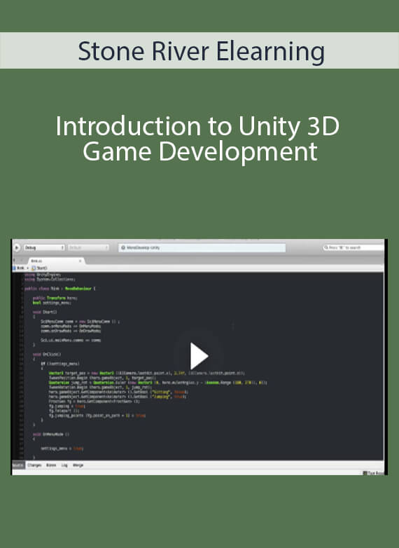 Stone River Elearning - Introduction to Unity 3D Game Development