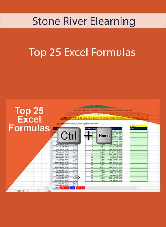 Stone River Elearning - Top 25 Excel Formulas