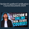 Rhett Wiseman - Section 8 Landlord Certification Course Documents 2024